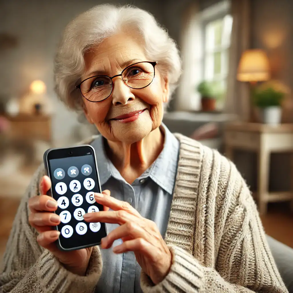 A simple mobile phone for the elderly mobile phone for the elderly